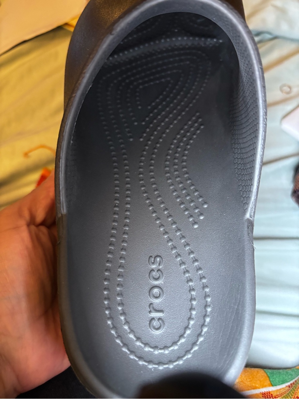 DYLAN PLATFORM CROCS SIZE 10W - Picture 7 of 8